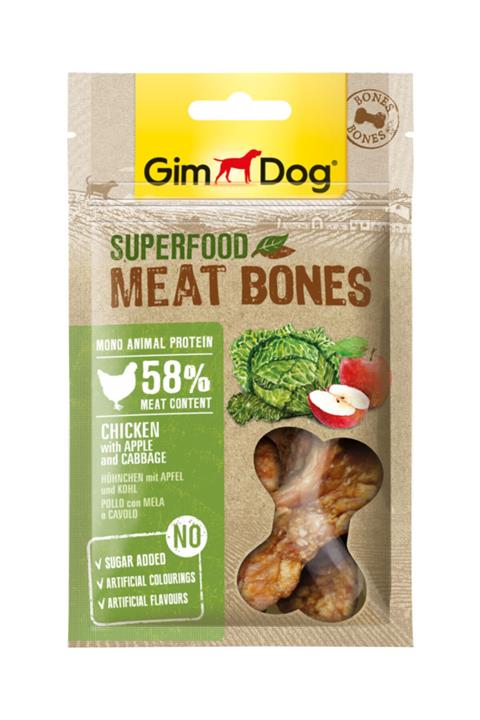 Gimdog Meatbones Elmalı Ve Lahanalı Tavuk 70 gr