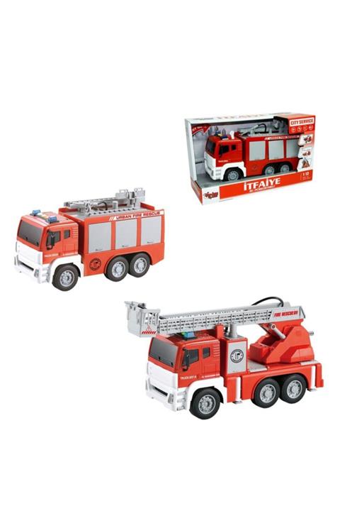Sunman 1:12 Sürtmeli Sesli Işıklı Itfaiye 1 Adet Fiyatıdır
