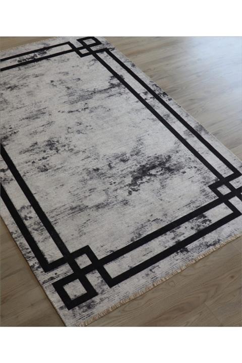 Just Arte Monet Dekoratif Kaymaz Taban Dijital Baskı Kilim Yıkanabilir Mutfak Halısı Koridor Yolluk 75x150