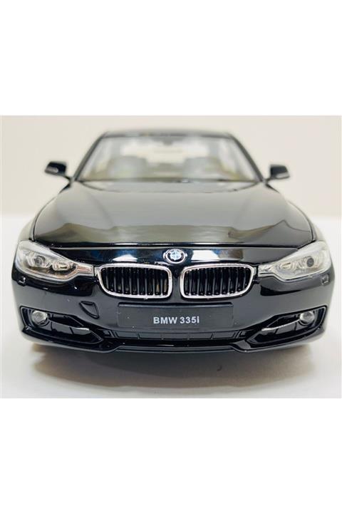 BMW 3.35i Metal Model Araba 1-24 Büyük Boy Orjinal Lisanslı Siyah Renk