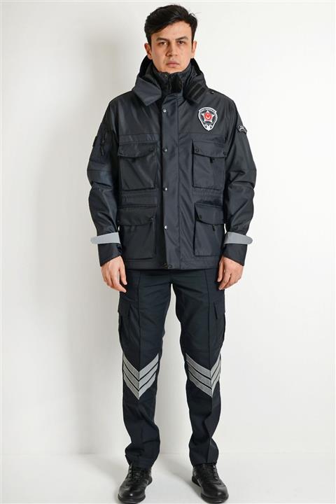 ModaCanel Erkek Yeni Tip Kamu Özel Güvenlik Dış Kaban