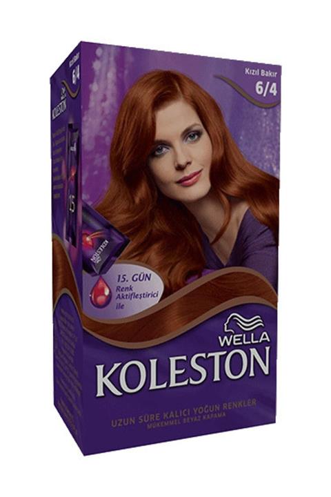 Koleston 6/4 Kızıl Bakır Set Saç Boyası Özel Kızıllar Serisi