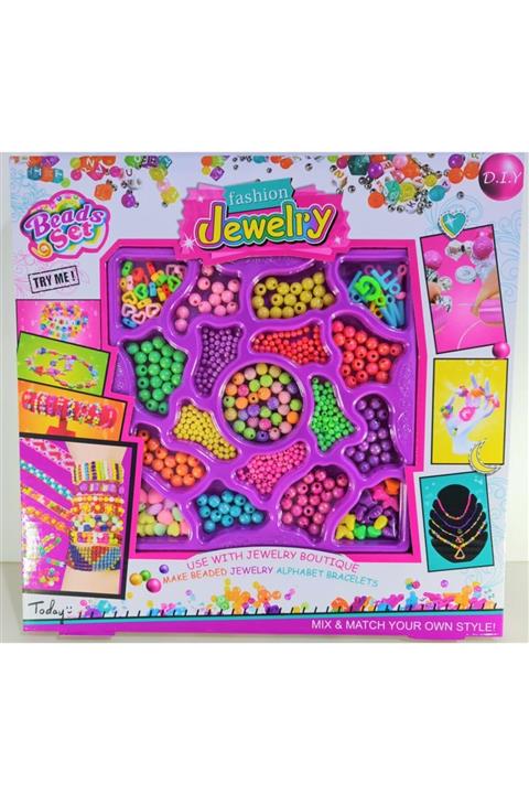 KAHRAMAN OYUNCAK Takı Tasarım Kit Dıy 700 Boncuk Fashion Jewelry