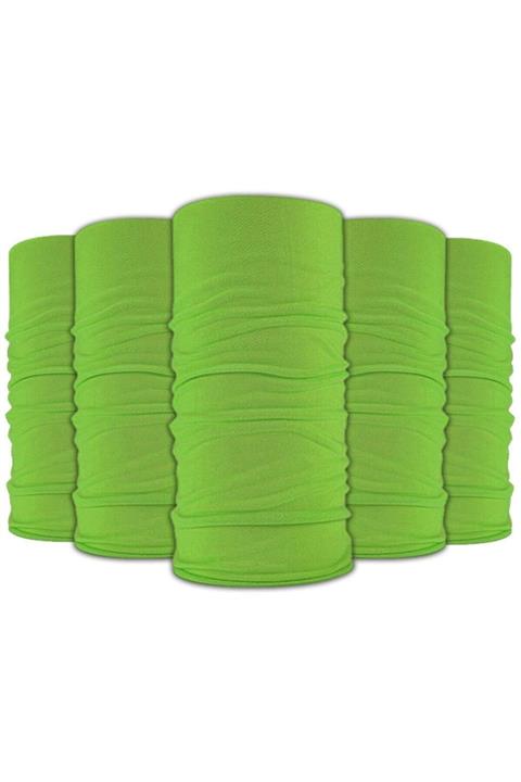 Knmaster Grass Buff Bandana Boyunluk Maske Saç Bandı 5'li Paket