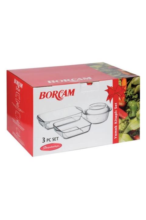 Paşabahçe 159100 Borcam Set 3 Lü