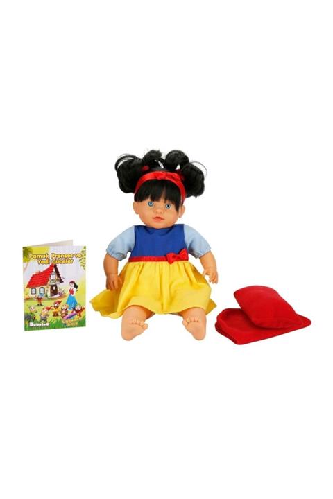 Burnis Toy Özel Bebelou Uykudan Önce Bebeği Masal Anlatan Pamuk Prenses Ve Yedi Cüceler 40 Cm. Hediyelik