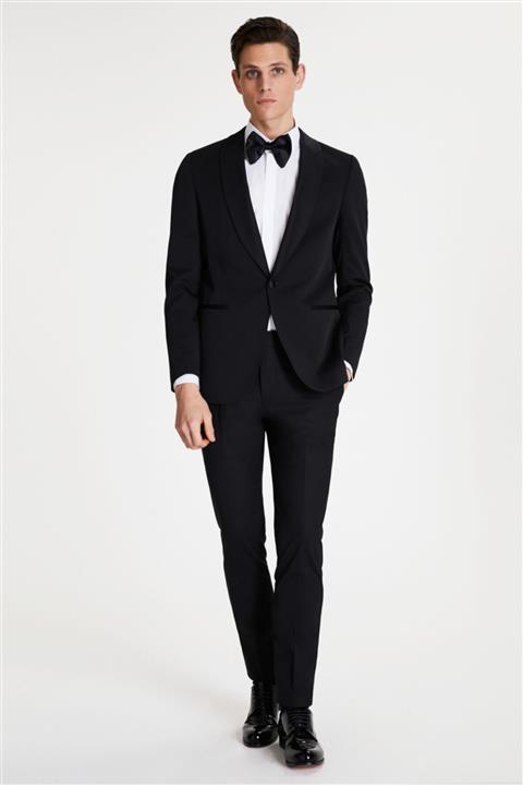 Tween Tween Slim Fit Siyah Smokin Takım