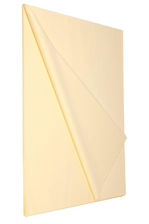 Tek Kağıtçılık Krem Renkli Pelur Kağıt 50x70 17 Gr 25 Adet