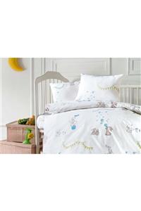 Menderes Home Cotton Collection Ranforce Bebe Çarşaf Yastık Kılıfı Mine Baby