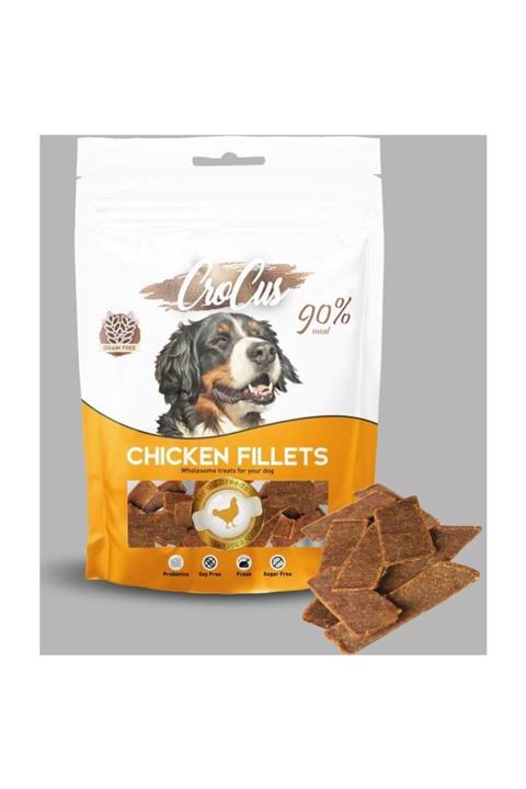 Ahm Crocus Chicken Fillets Tavuk Etli Tahılsız Köpek Maması 80 Gr