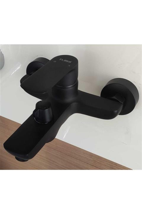 FLEKO BATARYA Fleko Siyah Banyo Bataryası