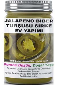 SPANA Jalapeno Biber Turşusu Sirke Ev Yapımı Katkısız 820gr