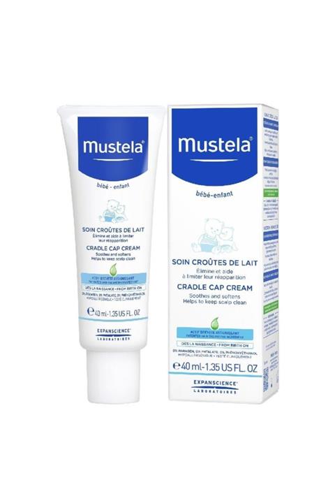 Mustela Cradle Cap 40 ml Saç Pullanma Karşıtı Krem