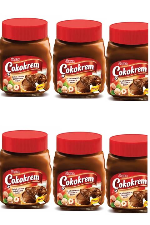 Ülker Çokokrem Cam 350 Gr X 6 Adet