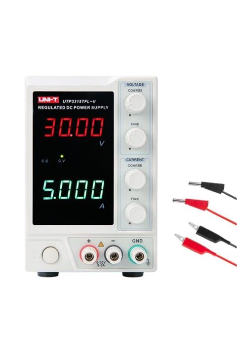 Unit Unı-t Utp 3315 Tfl-ıı 30v 5a 4 Dijit Ayarlı Güç Kaynağı + Prob Seti