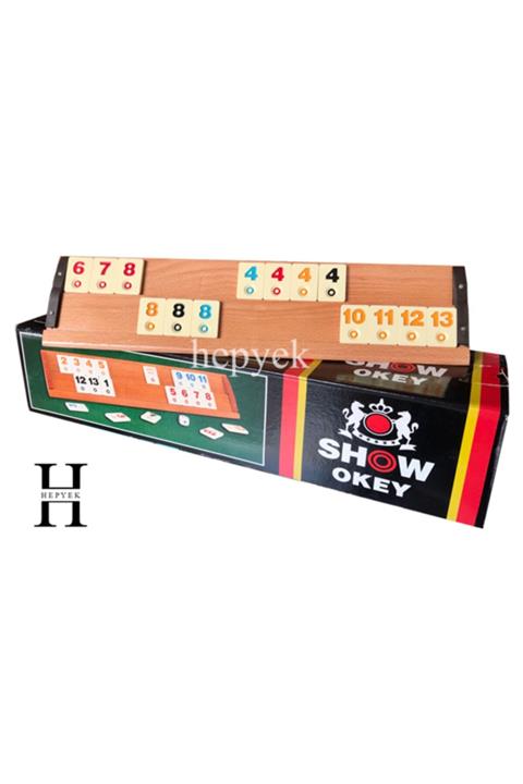 Hepyek Lüks Ağaç Okey Takımı