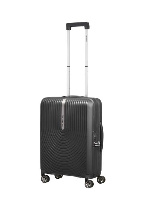 Samsonite Siyah Unisex Hı-Fı- 4 Tekerlekli Körüklü Kabin Boy Valiz 55Cm 72547
