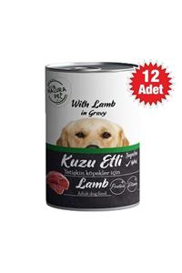 eco natura pet Kuzu Etli Soslu Yetişkin Köpek Konservesi 400 Gr - 12 Adet