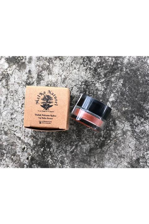 MelKa Naturel Doğal Dudak Balsamı-kahve