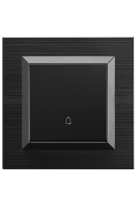 OVİVO Quantum Siyah Zil Anahtar