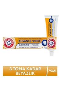 Arm&Hammer Arm Hammer 3 Tona Kadar Beyazlatıcı Diş Macunu - Advance White 75 Ml