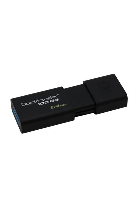 Kingston 64GB DataTraveler 100 G3 USB Bellek (DT100G3/64GB)