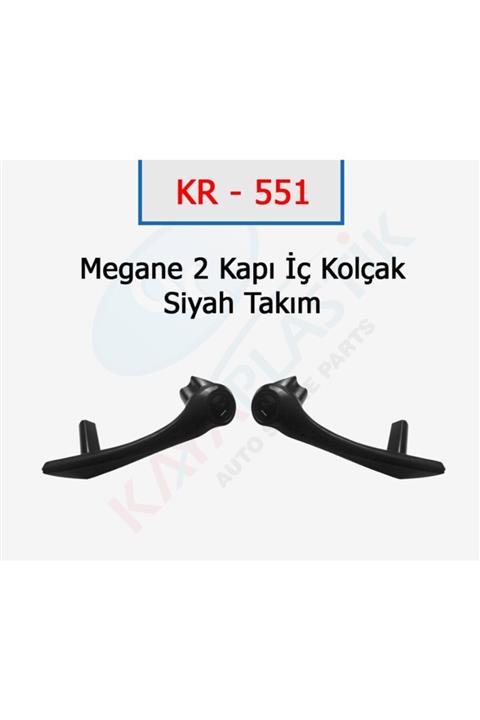 parcafix Renault Megane 2 Kapı Çekme Kolu Kapı Kolçağı Takım Sağ Sol