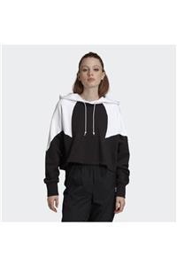 adidas Kadın Siyah Large Logo Sweatshirt