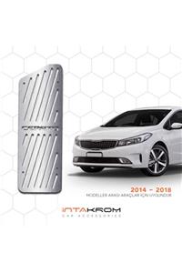 İntachrom Kia Cerato Krom Ayak Dinlendirme Pedalı - 2014 - 2019