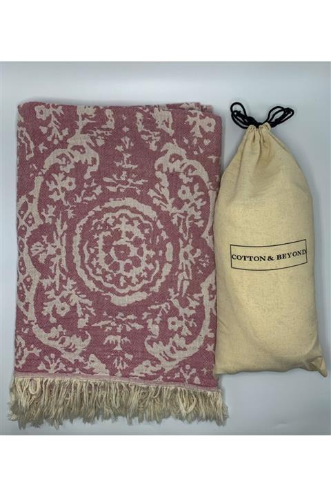 Cotton & Beyond Bordo Anadolu Peştemal