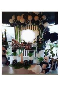 HTS STORE Panda Konsept Balon Zincir 60 Adet