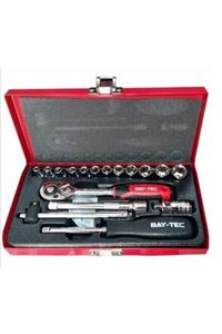 Baytec Bay-tec 1/4'' Lokma Takımı 17 Parça 6 Köşe