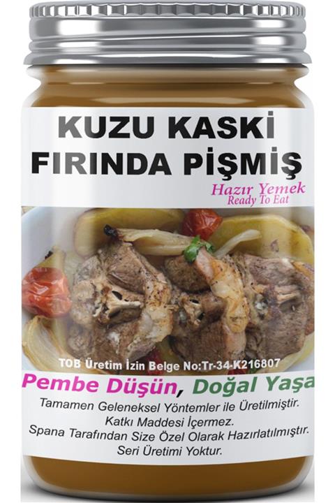 SPANA Kuzu Kaski Fırında Pişmiş Ev Yapımı Katkısız 330gr