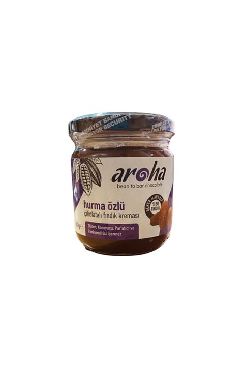AROHA Çikolatalı Fındık Kreması Hurma Özlü 180 Gr