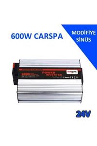 Carspa 600 W Watt Invertör 24 V Volt /220v Çevirici Inverter