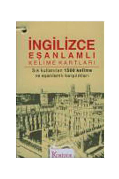 Koridor Yayıncılık Ingilizce Eşanlamlı Kelime Kartları
