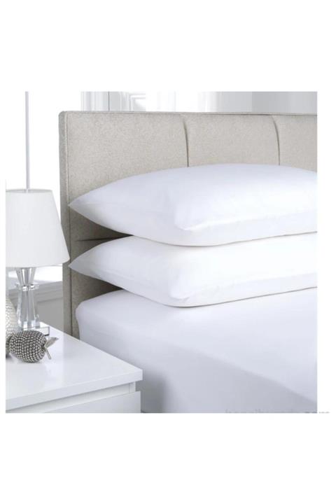 üntaş Düz Beyaz 220x240 Çarşaf +2 Adet Yastık Kılıfı