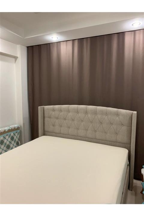 kalitem çarşafçı Bej Lastikli Çarsaf 120x200 cm