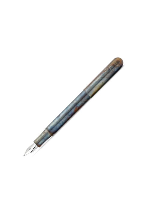 Kaweco Liliput Fireblue Stainless Steel Dolma Kalem M Uç 10000852