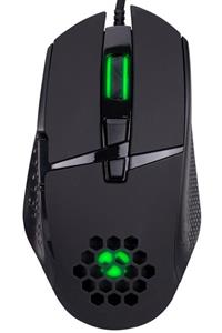 Everest Rage-x1 Usb Siyah 8 Tuşlu Led Işıklı 6400dpi Gaming Oyuncu Mouse
