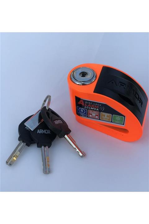 Armor Alarmlı Disk Kilidi 6 mm