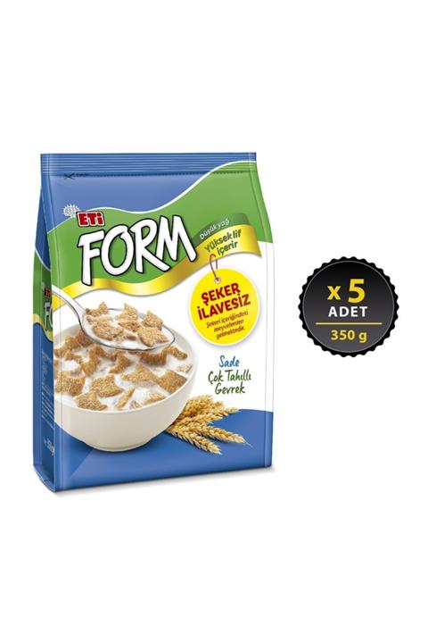 Eti Form Çok Tahıllı Gevrek 350 g x 5 Adet