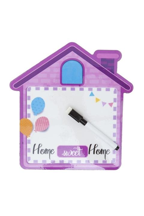 Retro Time Magnetli Kalemli Buzdolabı Notluk Model-6