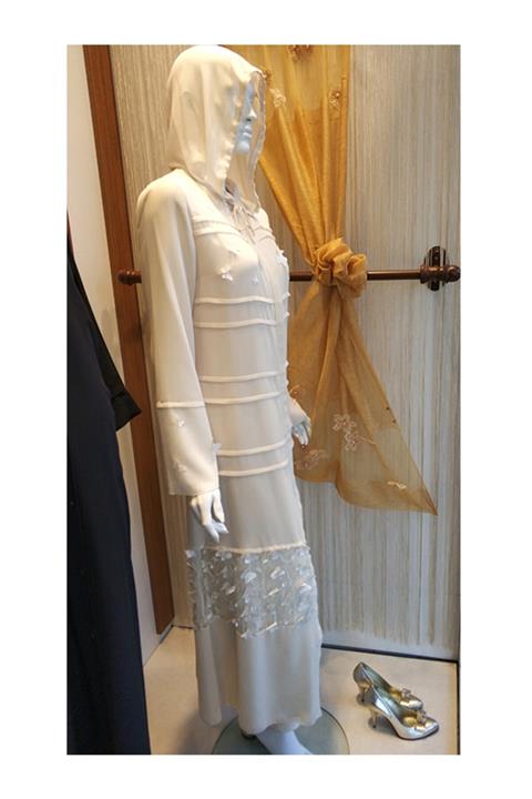 NCL GİYİM Ncl Kelebekli Ferace