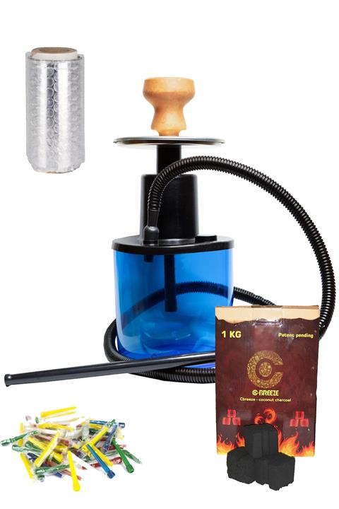 Olim Mavi Nargile Takım Seti