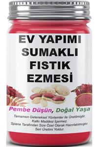 SPANA Sumaklı Fıstık Ezmesi Ev Yapımı Katkısız 330 gr