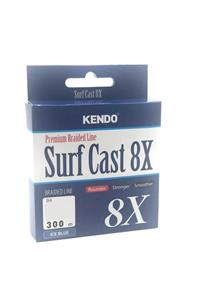 Kendo Surf Cast 8x Fighting ( Ice Blue ) Örgü Ip Olta Misinası 300mt 0.21 Mm