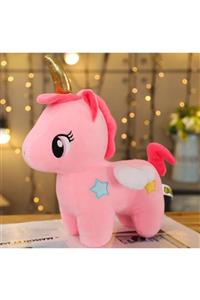 SHIVA Gift&More Sevimli Pony Peluş Unicorn Tek Boynuzlu At Uyku Yastığı Arkadaşım