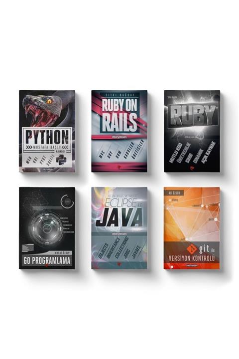 Dikeyeksen Yayıncılık Programlama Eğitim Seti 2 (6 Kitap)