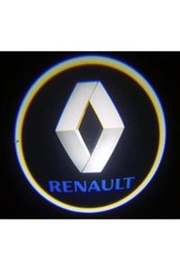 ünlütürkotoaksesuar Renault Pilli Yapıştırmalı Kapı Altı Led Logo 2 Adet